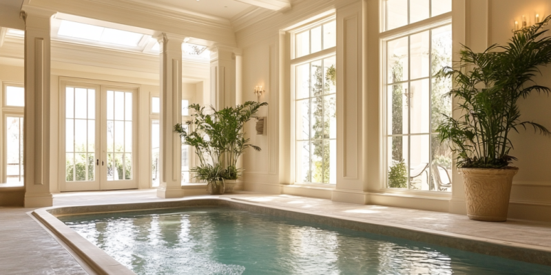 piscine intérieure